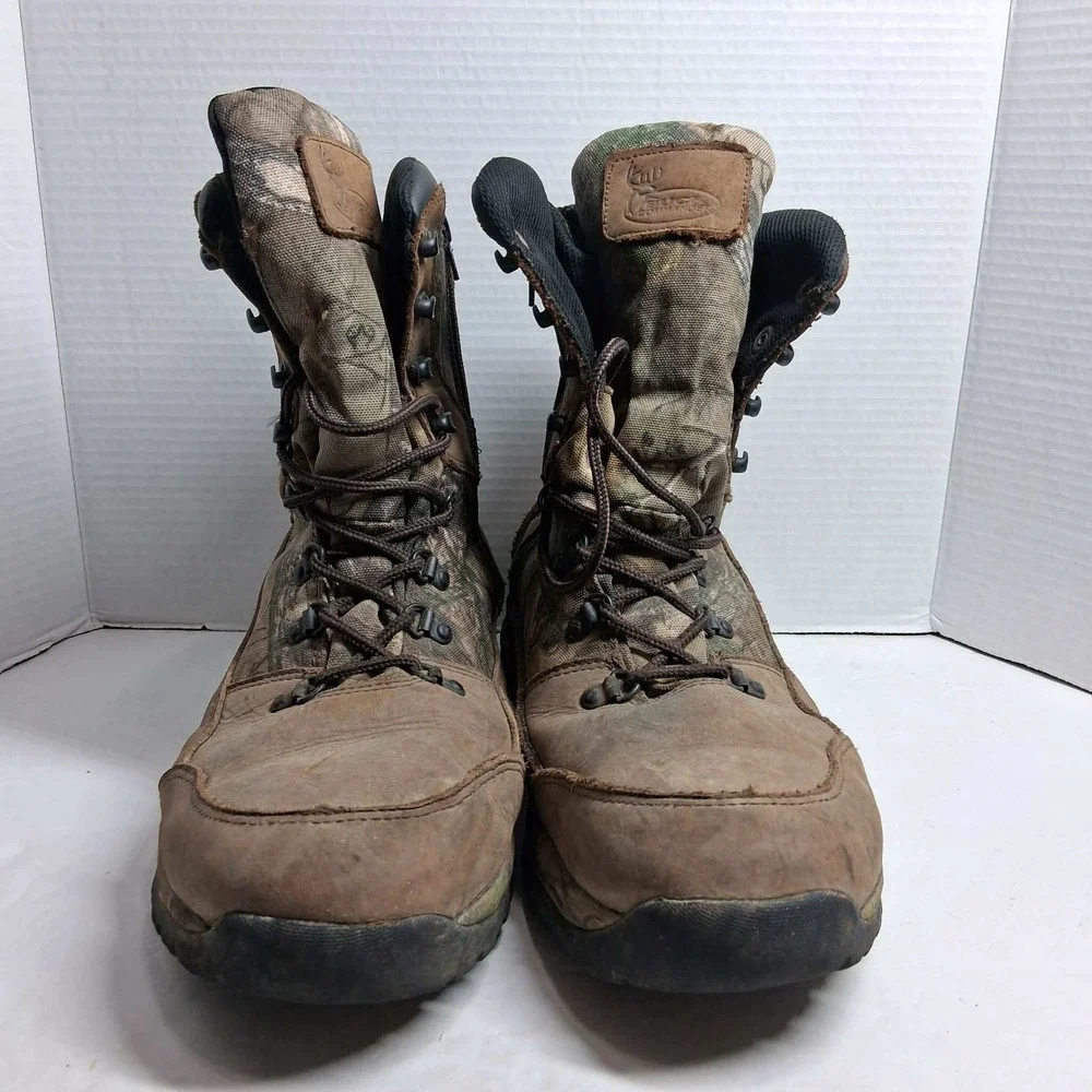 Buck Commander 1000 Gram Thinsulate‎ Waterproof Camo Hunting Boots Mens Size 12